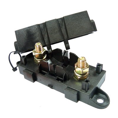 K24 - Sicherungshalter Sicherungshalter für Mega Sicherung 120 x 42 mm, Schwarz von K24 - Sicherungshalter