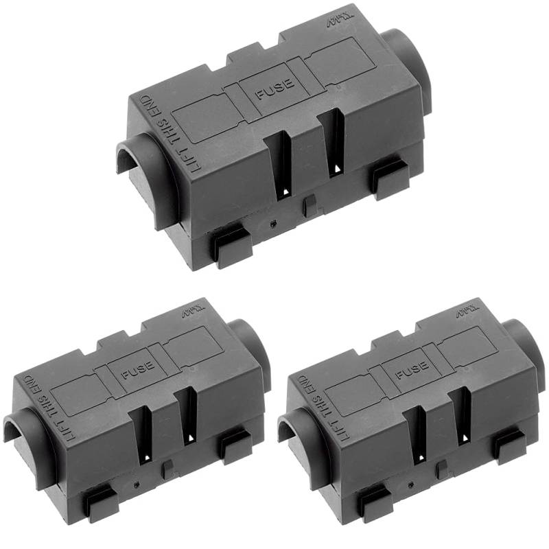 Sicherungshalter für Midi oder Streifensicherung 51,5 x 29,5 mm (Packung mit 3) von K24 - Sicherungshalter