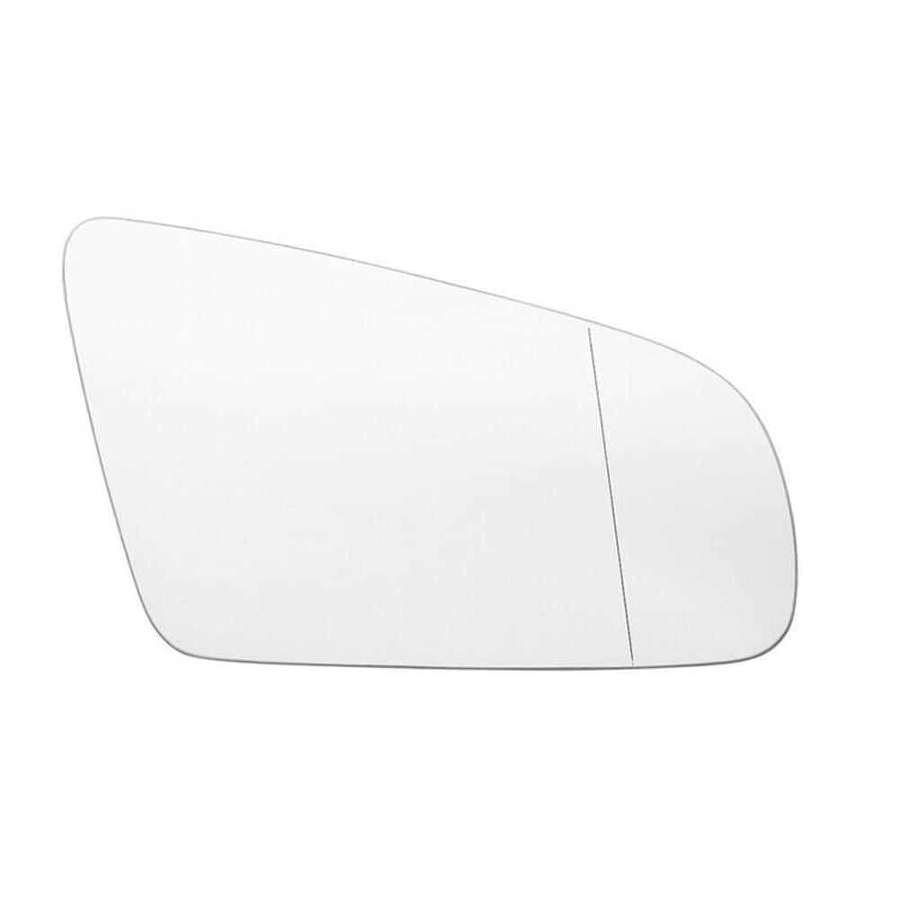 Außenspiegelglas, KACEPAR Right Side Heated Wings Mirror Glass Replacement für AUD1 A3 A4 A5 A6 A9 Q3, Car Blind Spot Mirror Accessories, 1 Stück Weiß von KACEPAR