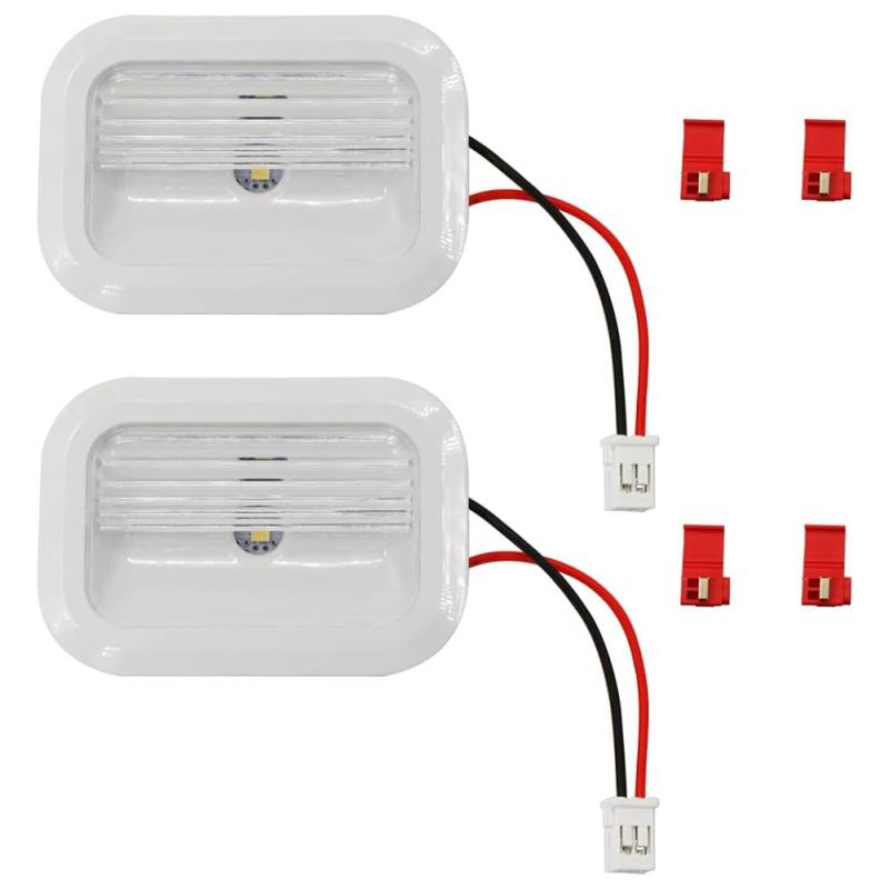 KACPLY 2 Stück W10695459 W10843353 W11683243 für Kühlschrank-LED-Lichtmodul-Komponente, ersetzt W10660728, W10279030, W11205083 von KACPLY