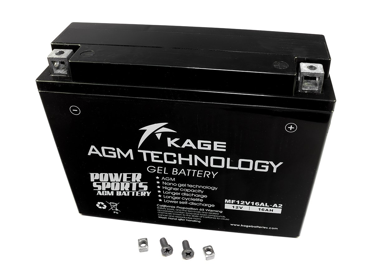 GEL Batterie KAGE YB16AL-A2 16AH für Ducati Yamaha von KAGE