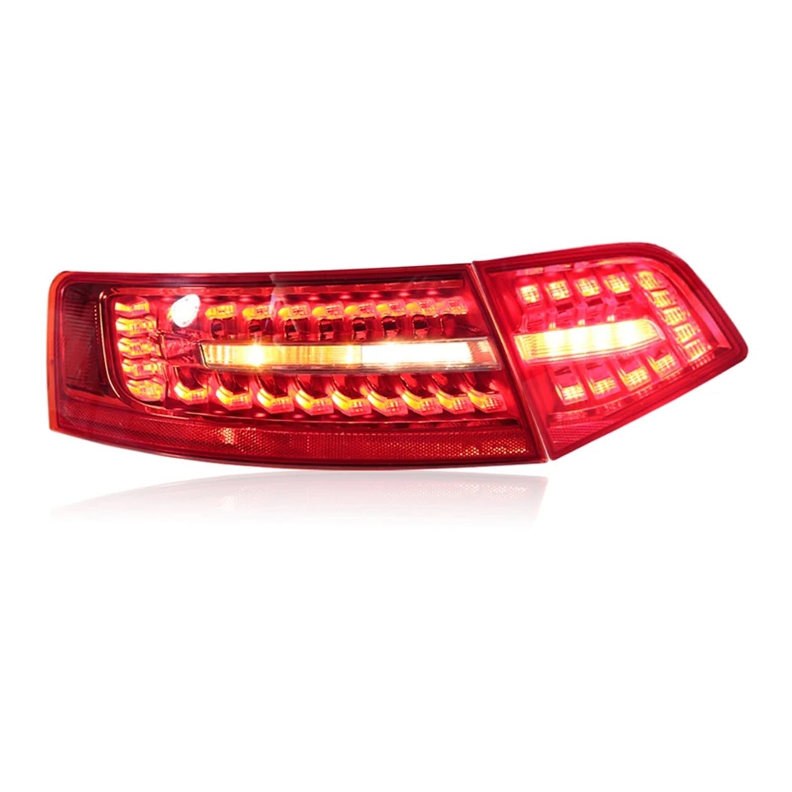 Heckleuchte Hinten Lampe Lichter Für Audi A6 C6 S6 Quattro RS6 Limousine Limousine 2009 2010 2011 Rückfahr Lampe Stop Brems Lampe Blinker Lampe Rücklichtaustausch(Left side) von KAGINY