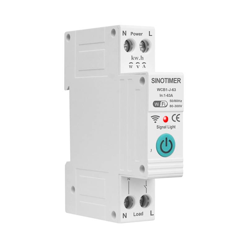 63A Intelligente Schaltkreise Breaker Power Metering Timer Relais Strom Schutz Für Home Wirelesses Fernbedienungen Schalter von KAHDGSS