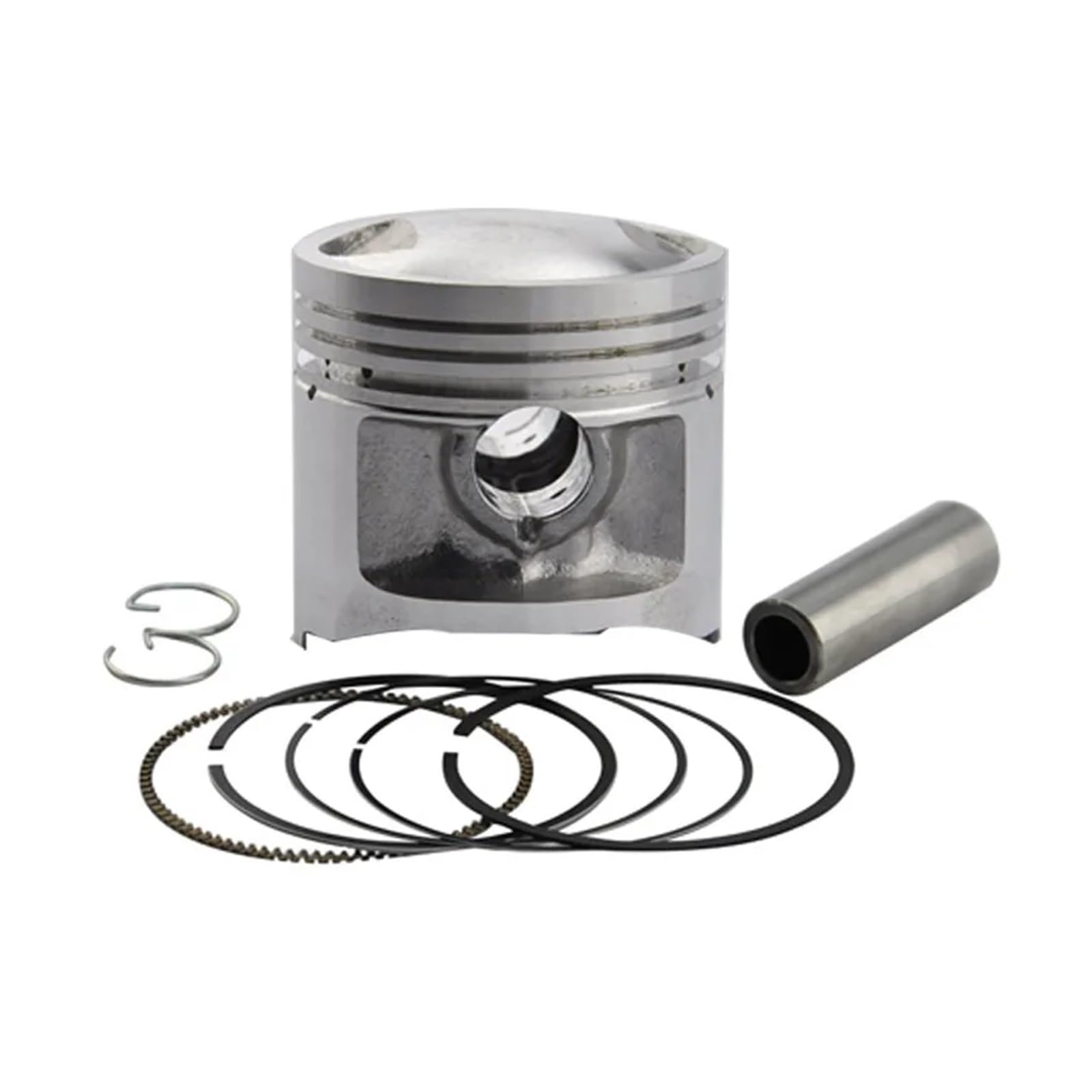 Motorrad-Kolben und Ringe-Set, Motorrad-Motorteile, Kolben-Set for CG125 STD-Zylinder, Standardgröße 56,5 mm, Stift 15 mm(Piston kit 56.5mm) von KAIWON