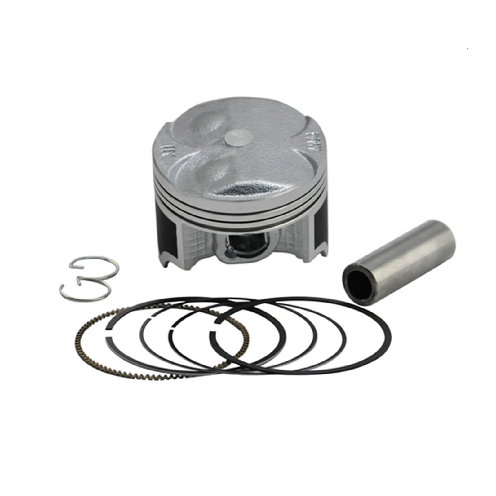 Motorrad-Kolbensatz und Ringsatz for CBR400 NC29 1990–1993, CB400 NC31 1992–1999, Größe 55 mm, 55,25 mm, 55,5 mm, Stift 14 mm(Piston kit 55.50mm) von KAIWON