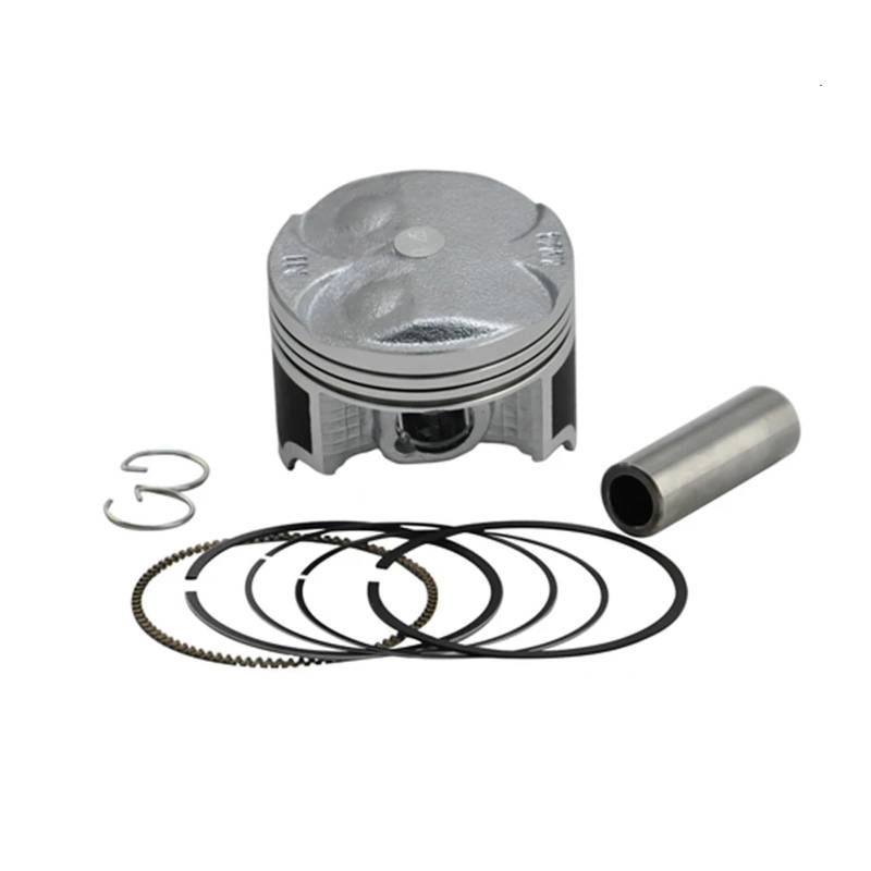 Motorrad-Kolbensatz und Ringsatz for CBR400 NC29 1990–1993, CB400 NC31 1992–1999, Größe 55 mm, 55,25 mm, 55,5 mm, Stift 14 mm(Piston kit 55.50mm) von KAIWON