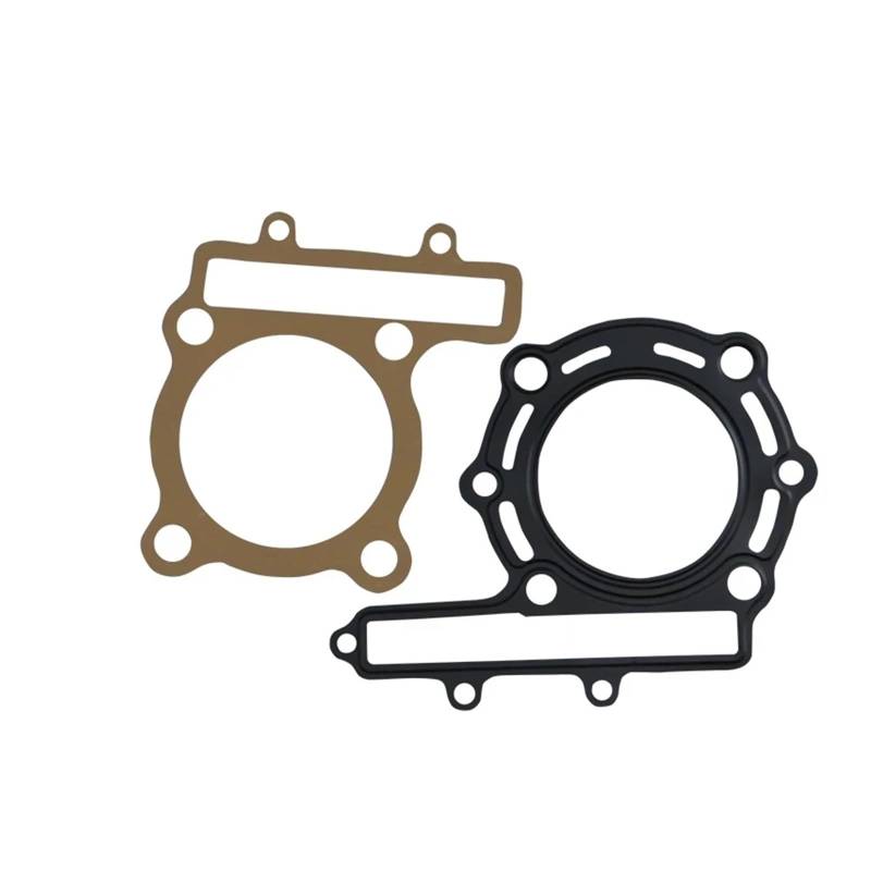 Motorrad Komplette Motor Zylinderkopf Kurbelgehäuse Abdeckung Dichtung Kit Set for KLR250 1986-2005 KSF250 1987-2005(Cylinder Head Gasket) von KAIWON