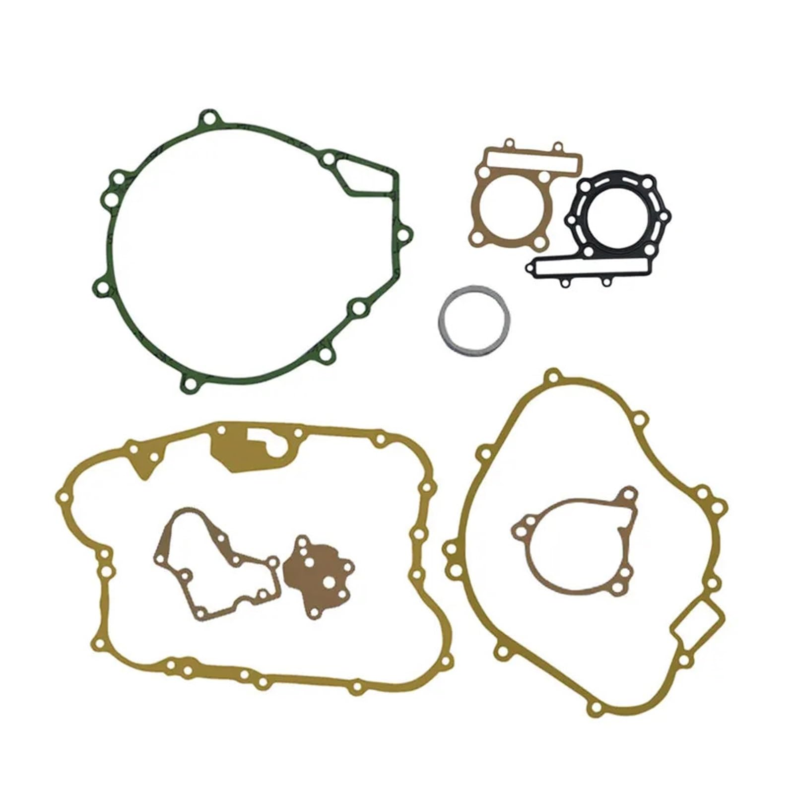 Motorrad Komplette Motor Zylinderkopf Kurbelgehäuse Abdeckung Dichtung Kit Set for KLR250 1986-2005 KSF250 1987-2005(Gasket kit) von KAIWON