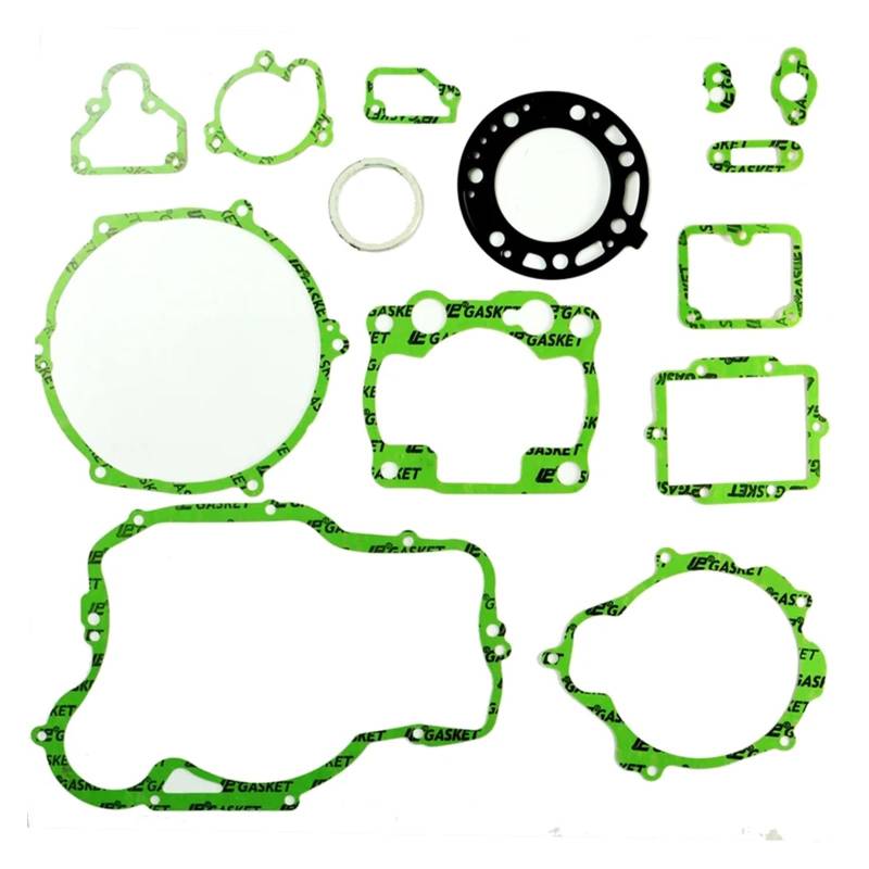 Motorrad Motor Kurbelgehäuse Abdeckungen Zylinder Dichtung Kit Set for KX250 1993-1996 KX 250 von KAIWON