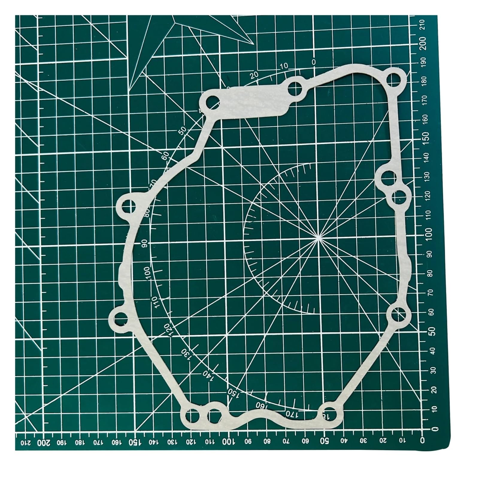 Motorrad Motor Kurbelgehäuse Generator Kupplung Abdeckung Dichtung Kits for YZFR6 R6 2006-2020 2022-2023(Generatorcovergasket) von KAIWON