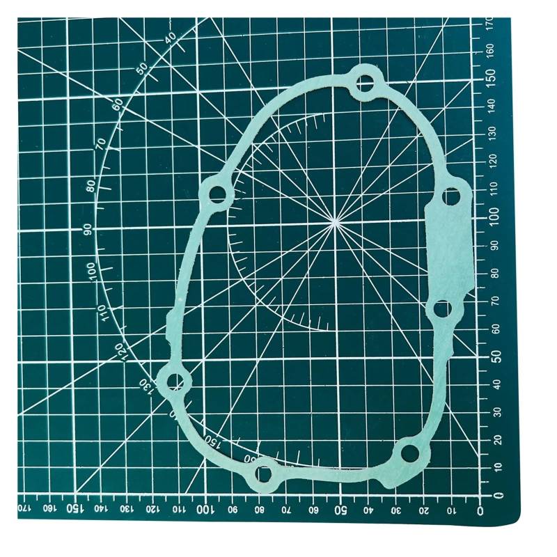 Motorrad Motor Kurbelgehäuse Generator Kupplung Abdeckung Dichtung Kits for YZFR6 R6 2006-2020 2022-2023(Oil pump covergasket) von KAIWON