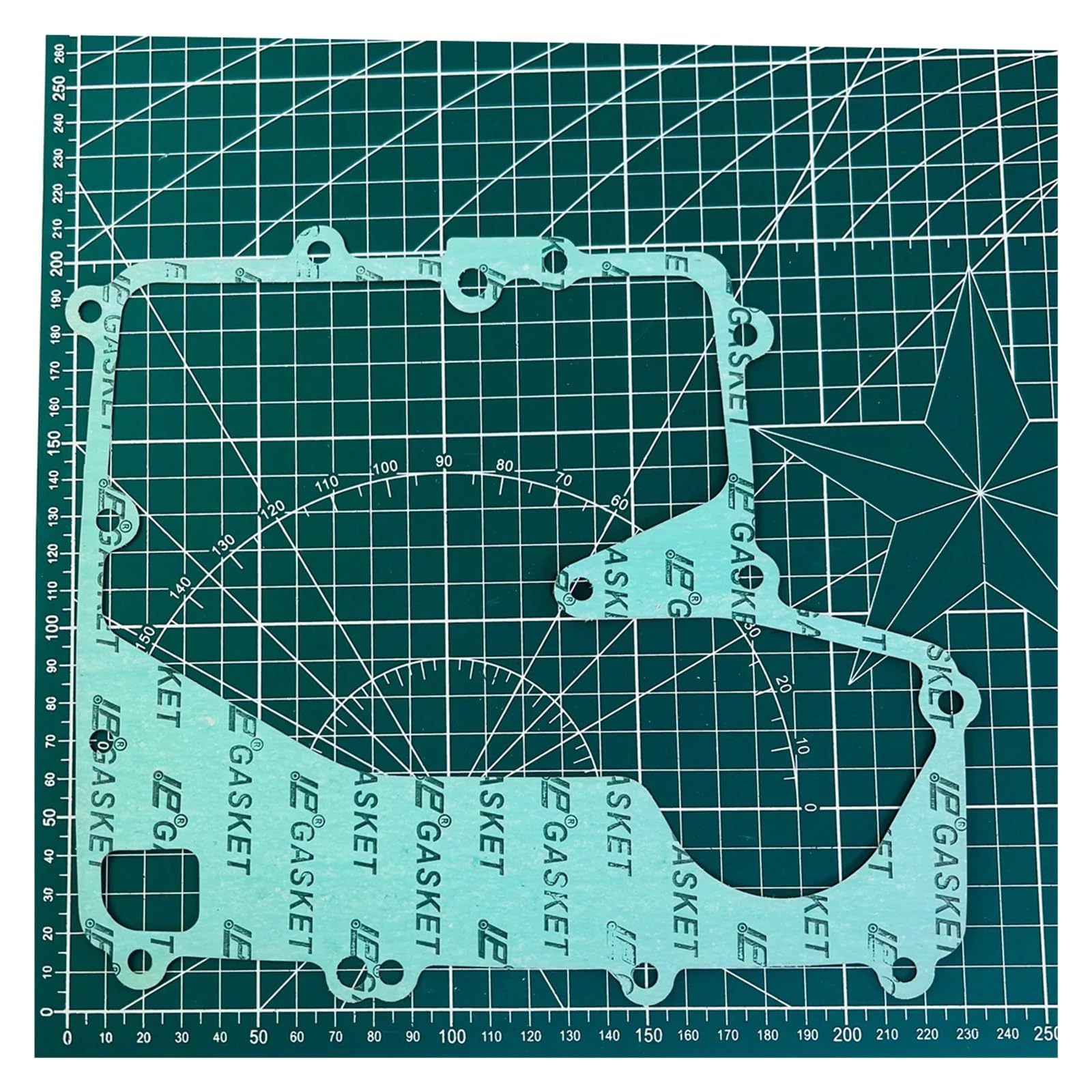 Motorrad Motor Kurbelgehäuse Generator Kupplung Abdeckung Dichtung Kits for YZFR6 R6 2006-2020 2022-2023(StrainerCoverGasket) von KAIWON