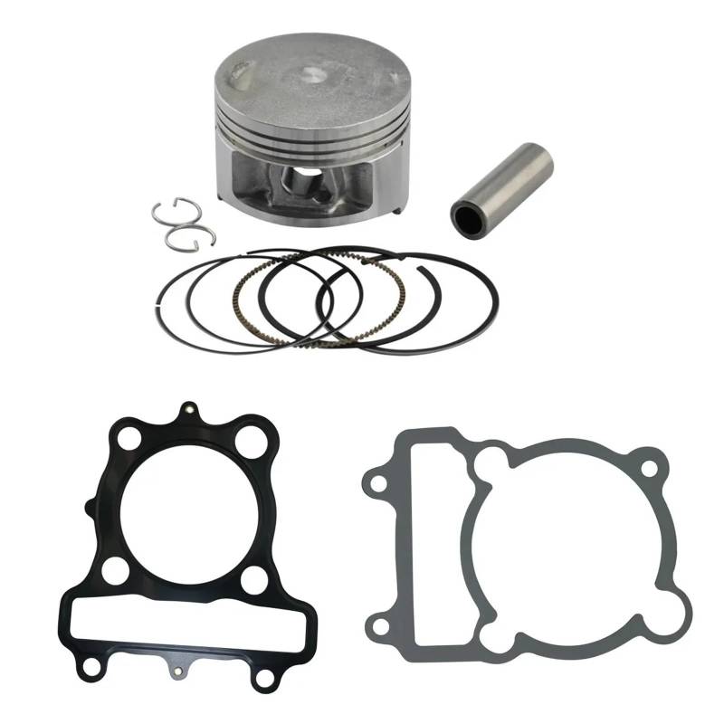 Motorrad-Motorkolben, Kolbenring und Dichtungssatz for XT225 TT225 TTR225 SEROW TTR230, Größe 70 mm(Piston KIT) von KAIWON