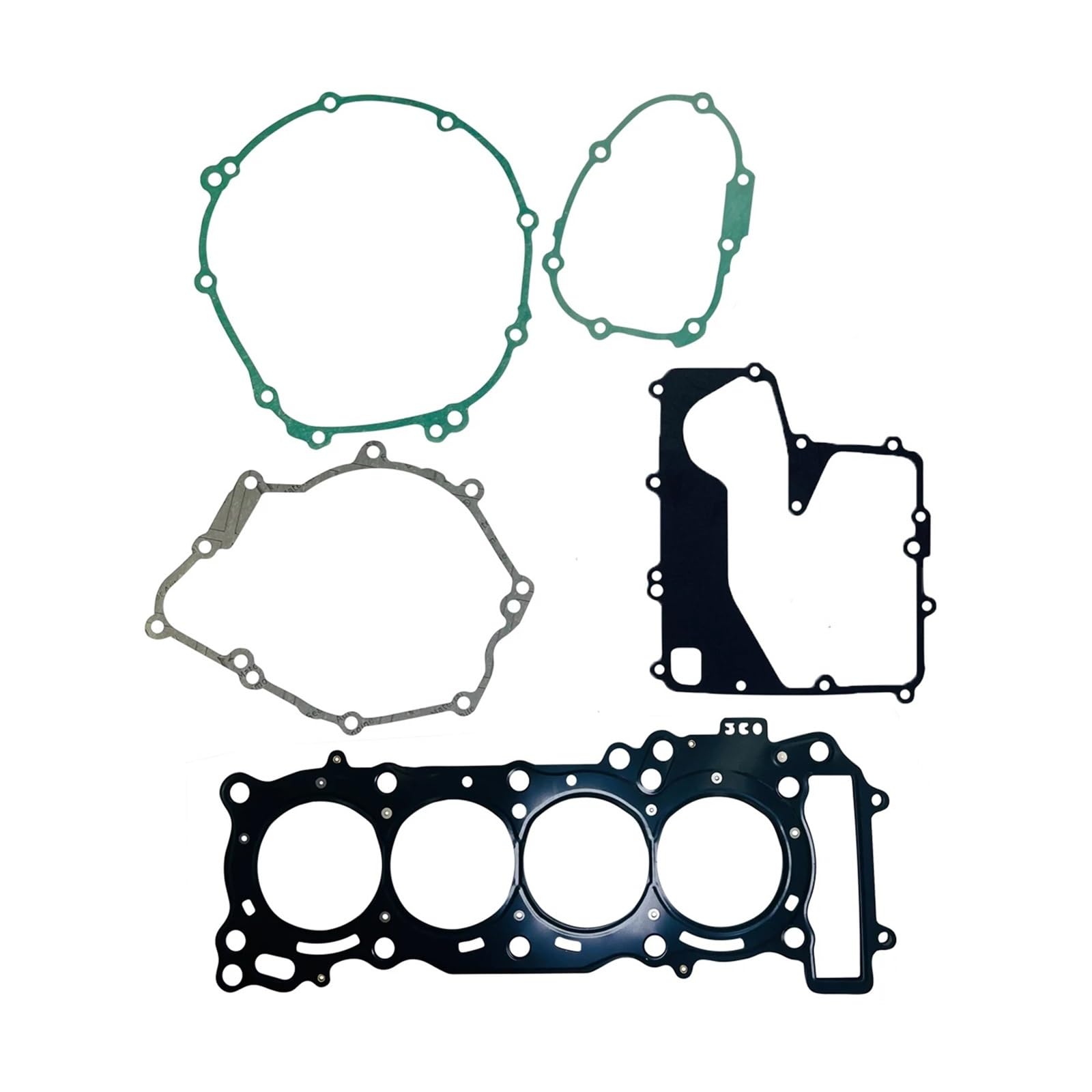 Motorrad-Motorzylinder-Kurbelgehäusedichtung for YZF-R6 06–20 22–23(Complete set -2) von KAIWON