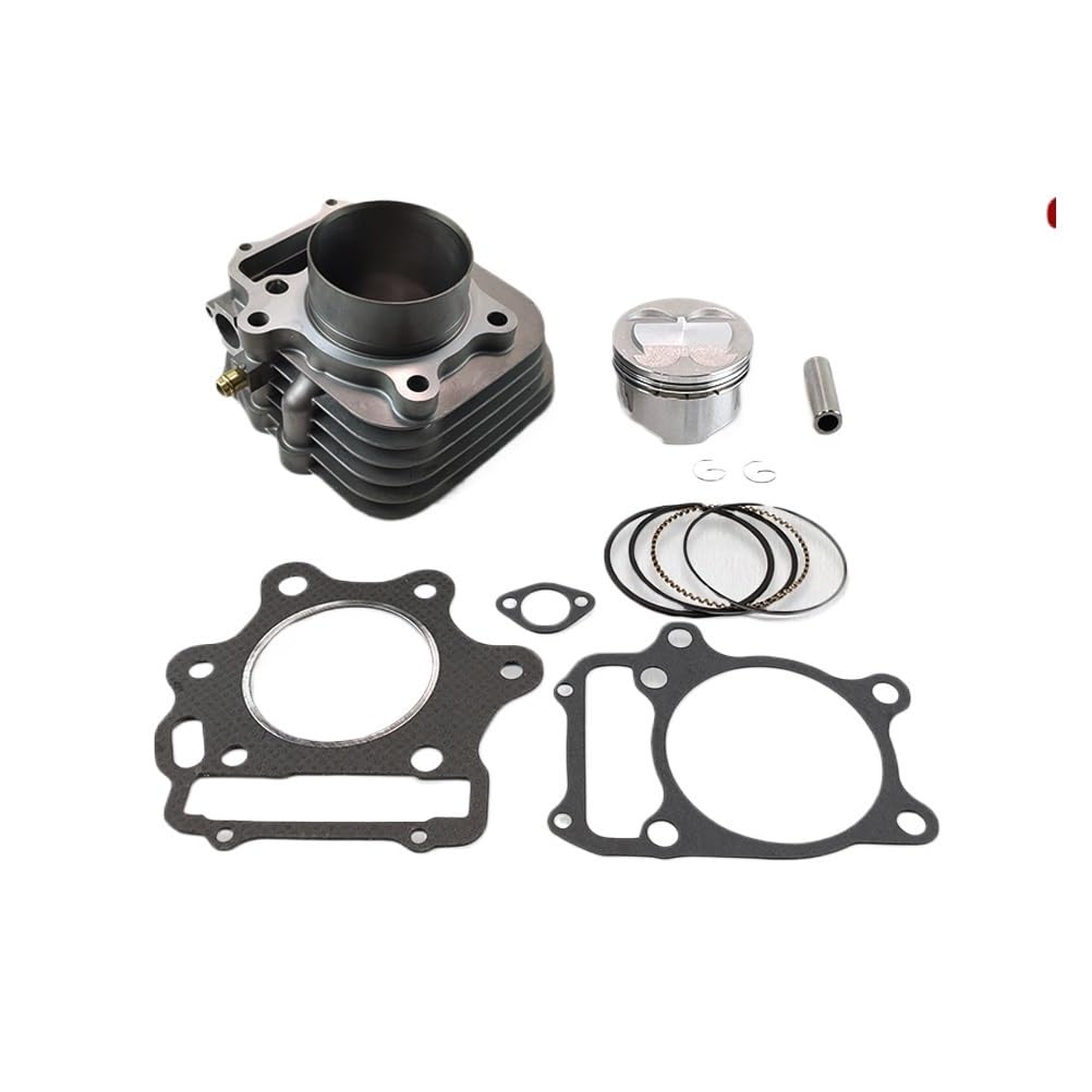 Motorrad TRX300 80mm Zylinder Motor Ring Set Kolben STD Dichtung Kopf Basis Kit 12100-HM3-L00 for TRX300EX 1999-2008 von KAIWON