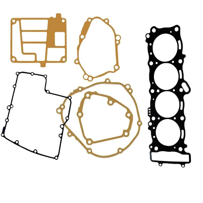 Motorrad Zylinderkopf Generator Kupplung Motorabdeckungen Dichtungssätze for R1 YZFR1 YZF-R1 2007–2008 von KAIWON