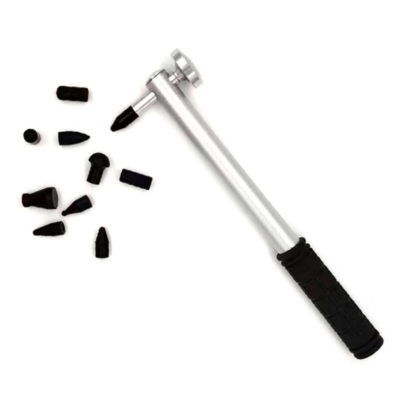 KAIXINXIN Karosserieentfernungswerkzeuge Aluminium Hammer/Nylonspitzen Tap Down Tools Repair Kits von KAIXINXIN