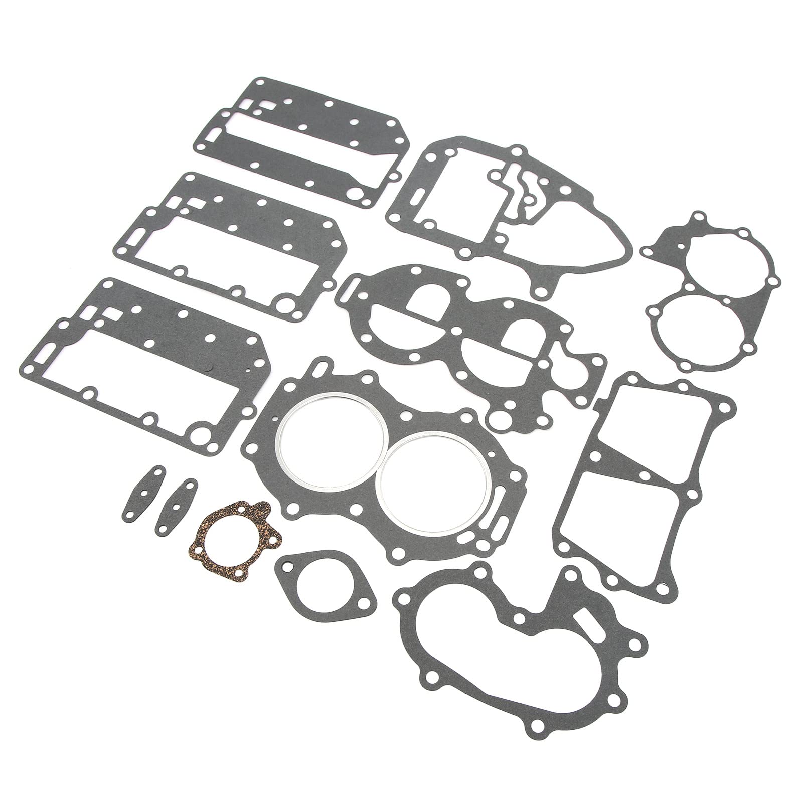 18-4307, 13-teiliges Powerhead-Dichtungsset mit stabiler Leistung im OE-Design, langlebig für Johnson Evinrude 25 PS 35 PS 2-Zylinder-X-Ref von KAKAKE