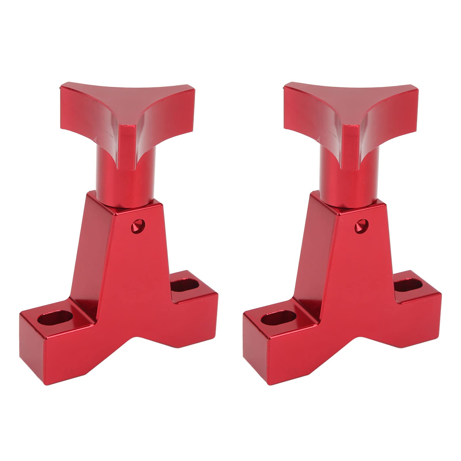 KAKAKE High Lift Jack Tube Mount, Robuste Lift Jack Tube Montagehalterung Metall 1 Zoll bis 2,5 Zoll Verschleißfest Stabile Leistung für SUV(rot) von KAKAKE