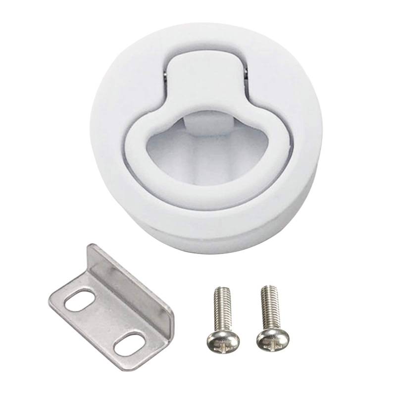 KAKASEA Flush Marine für bündige Zugriegel Slam Lift Griff Deck Runde Verriegelung Flush Pull als Ersatz 5,1 cm von KAKASEA