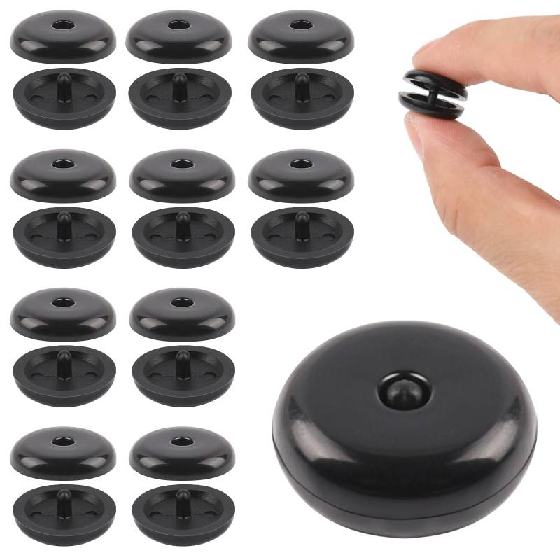 10 Sets Universal-Sicherheitsgurt-Stopper-Set, Auto-Sicherheitsgurt-Knopfstopper, einrastbarer Sicherheitsgurt-Knopf, verhindert, dass der Sicherheitsgurt-Schnallenstopper am Gürtel herunterrutscht von KALIONE