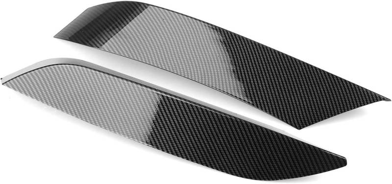 KAMNIK Auto Frontlippe Frontspoiler für F80 M3 F82 F83 M4 2014-2019,Front Stoßstange Splitter Canard Diffusor Fin Ersatz Zubehör,A-Carbon Fiber Look von KAMNIK