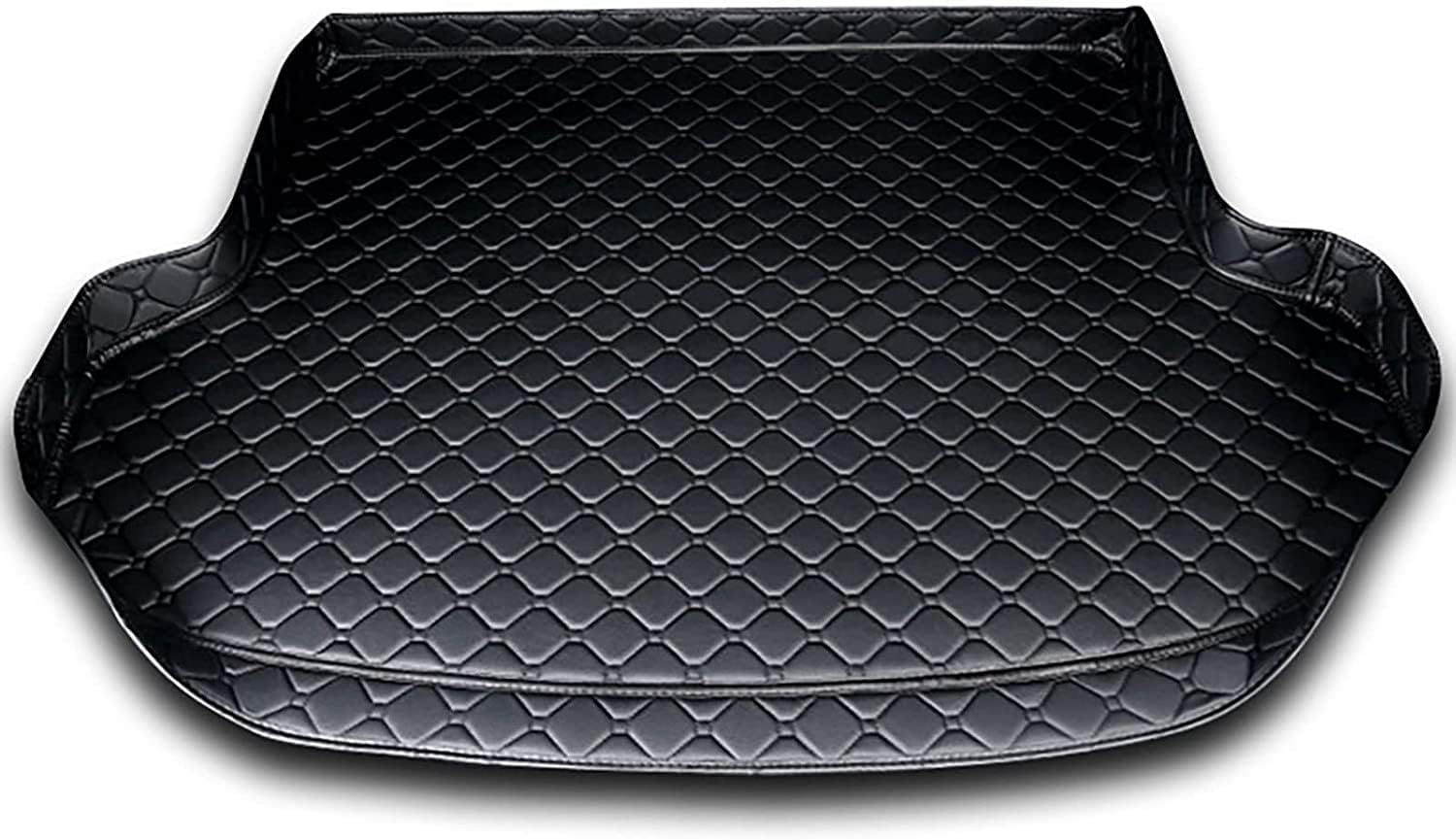 Car Boot Liner Mats,for B-MW 5er Series-5 Touring 520i 520d 520e 530i,Waterproof Non-Slip Boot Liner Protector Styling Accessories,A-Black von KAMNIK