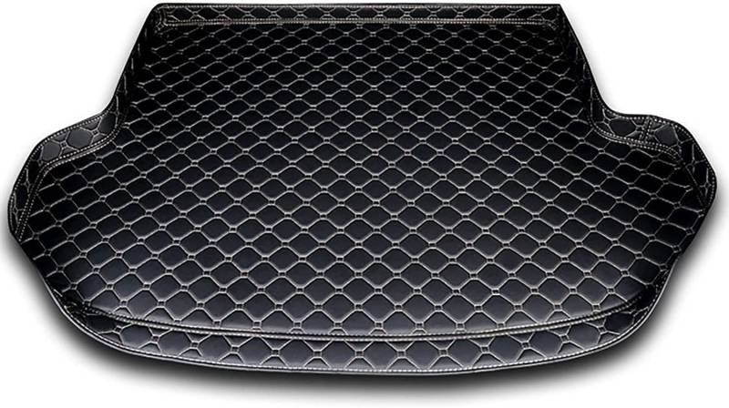 Car Boot Liner Mats,for Toyota RAV4 2014-2019,Waterproof Non-Slip Boot Liner Protector Styling Accessories,D-Black Beige von KAMNIK