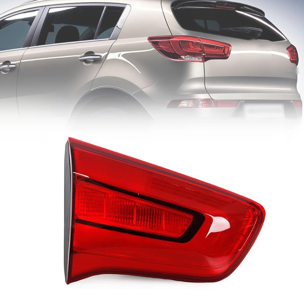 KAMNIK Car Rear Tail Light,For Kia Sportage R 2015 2016 2017,Brake Warning Lamp Reversing Bumper Tail Light Assembly,A-Left-Inside von KAMNIK