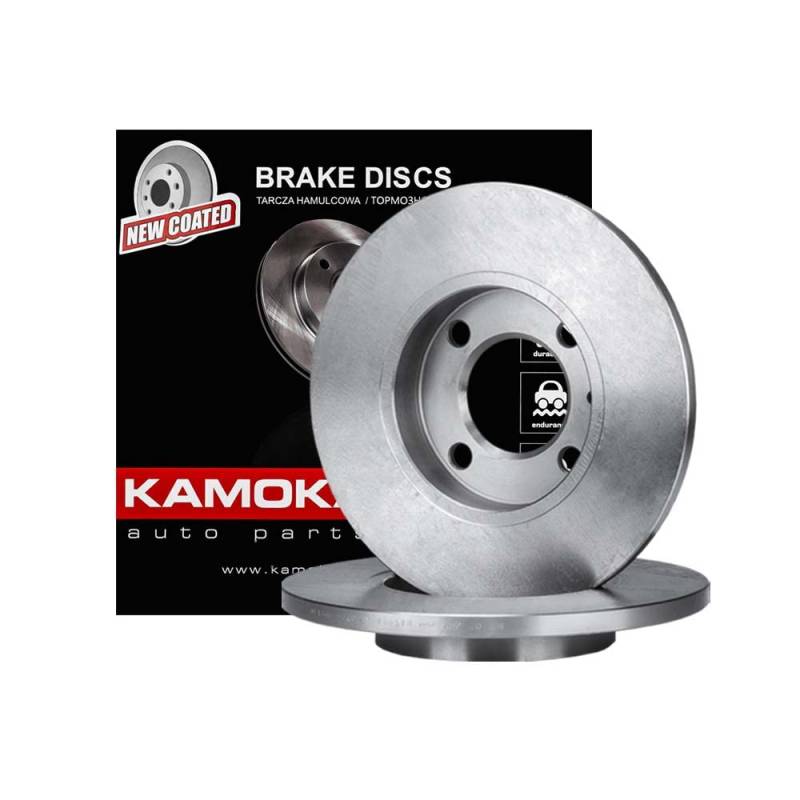 Kamoka Bremsscheiben Set Hinterachse Voll Ø 259Mm | 2X 103506 von KAMOKA