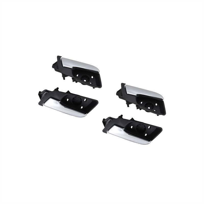 KANGBOZ Griff Innentür Kompatibel Mit Chevrolet Für Aveo 2012 2013 2014 2015 Automobille Innentürgriff Zubehör Styling Innenteile 22933995 22853825(4PC ONE Set) von KANGBOZ