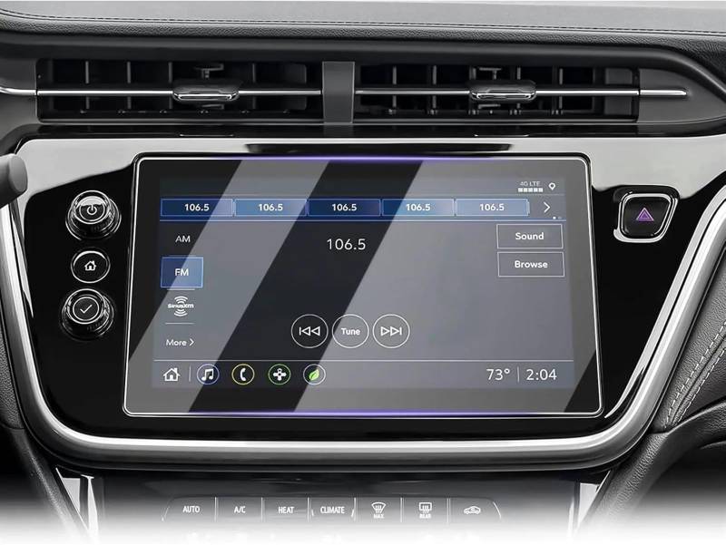 KANGBOZ Kompatibel Mit Chevorlet Für Bolt EUV 2022 2023 2024 Auto-GPS-Navigation 10,2 Zoll Displayschutzfolie Aus Gehärtetem Glas GPS Navigation Schutzfolie von KANGBOZ