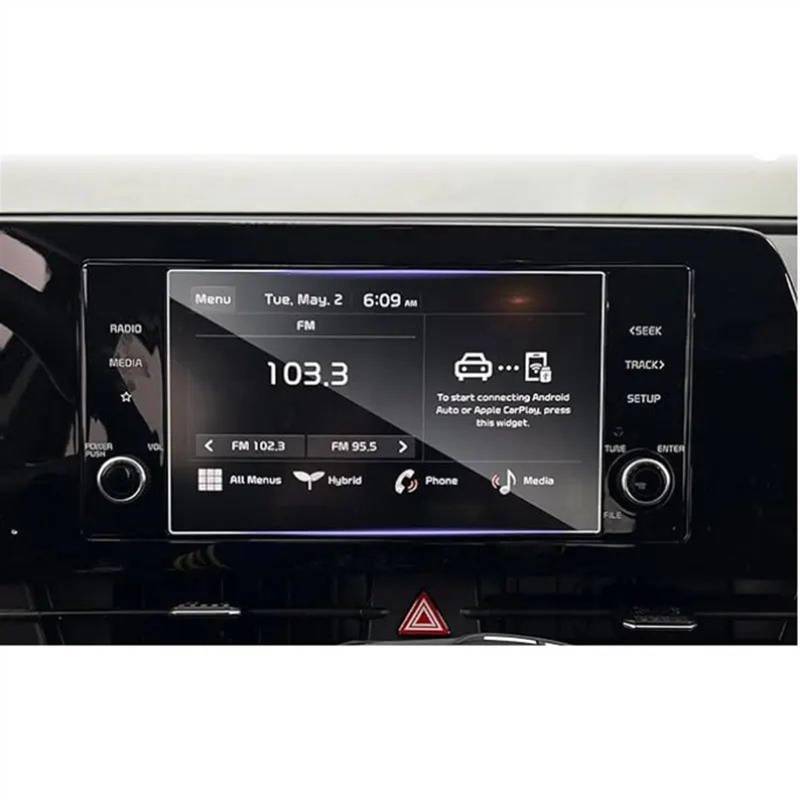 KANGBOZ Kompatibel Mit K&ia Für Sportage NQ5 2022 8 Zoll Auto-GPS-Navigation Schutzaufkleber Displayschutz Aus Gehärtetem Glas GPS Navigation Schutzfolie von KANGBOZ