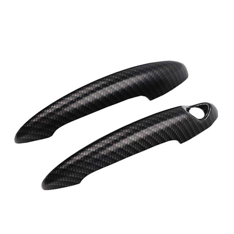 KANGBOZ Kompatibel Mit Mini Für Cooper Für R50 R52 Für R53 R56 R57 R58 R59 R61 Autozubehör Auto Außentürgriff Dekorationsschale Außentürgriffabdeckung(Carbon Pattern A) von KANGBOZ