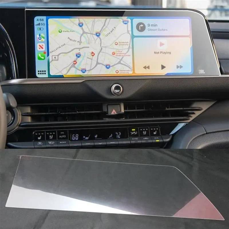 KANGBOZ Kompatibel Mit Toyota Für Crown 2023 2024 Auto-GPS-Navigation 12,3 Zoll Displayschutzfolie Aus Gehärtetem Glas GPS Navigation Schutzfolie von KANGBOZ