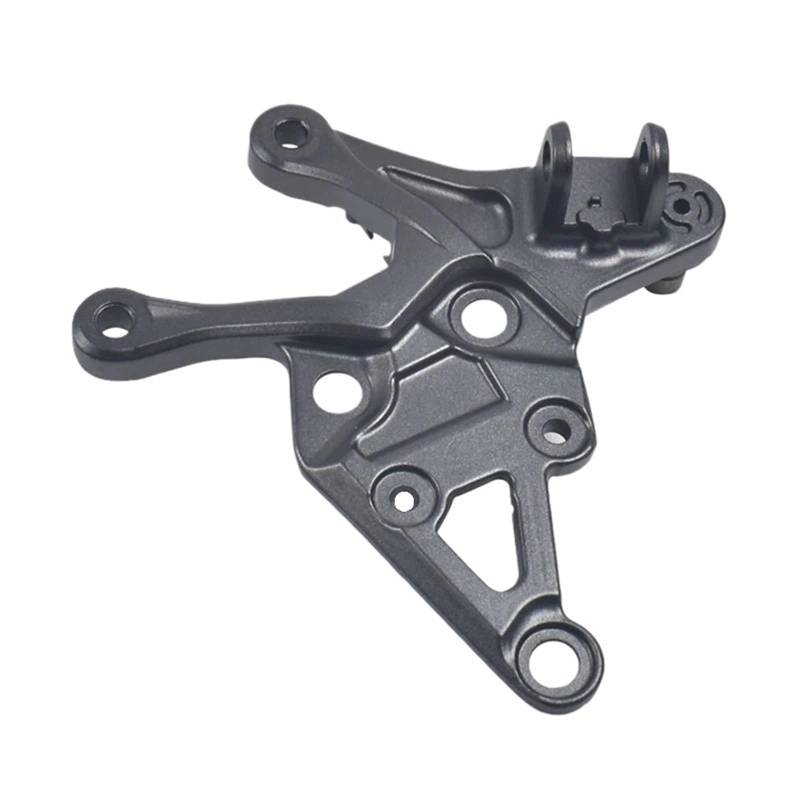 KANGKKAI [Replacement] Motorrad Pedal Halterung for Kawasaki Z900 2017-2023 Pedal Klammern Hocker Fixer (Black Right) von KANGKKAI