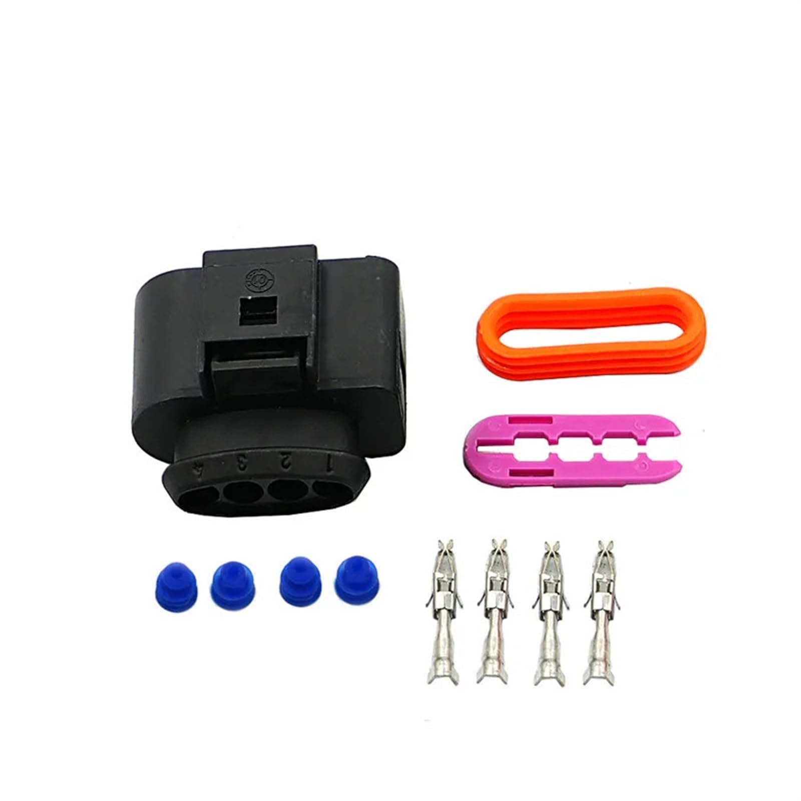 KANGKKAI [Replacement] Set 4 Zündspule Stecker STECKER Reparatur Kit for Audi A4 A6 A8 for Passat for Jetta for Golf for Polo for Touran for Transporter for Sharan for Touareg von KANGKKAI