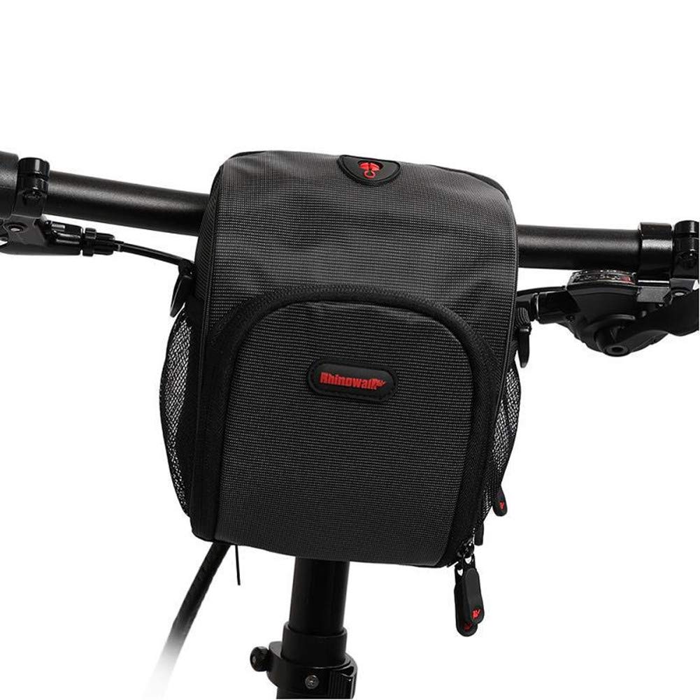 KANKOO Lenkertasche Motorrad Lenkertasche Mountainbike-Zubehör Telefon Fahrradhalterung Fahrradzubehör Fahrradzubehör Fahrradzubehör Fahrradzubehör Black,Free Size von KANKOO