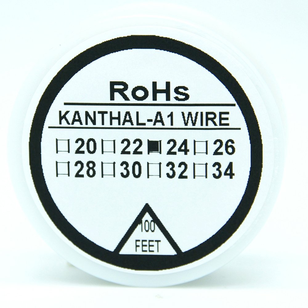 Kanthal A1 Heizdraht Widerstandsdraht, 30 m Spule, Dicke 22–32 AWG von KANTHAL