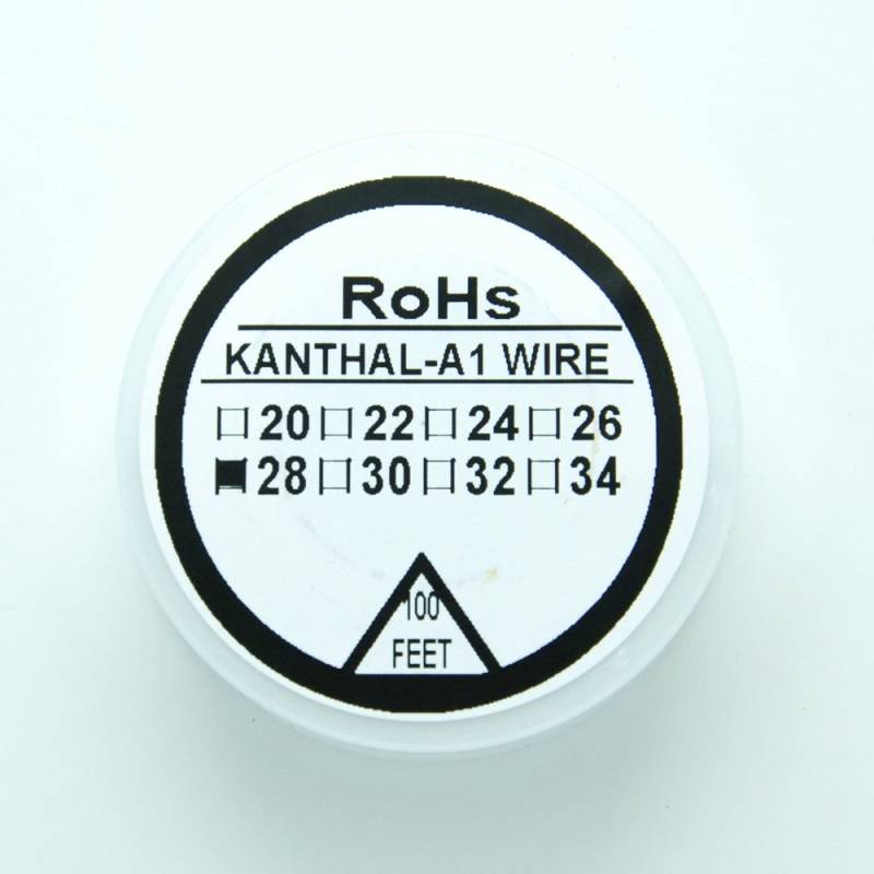 Kanthal A1 Heizdraht Widerstandsdraht, 30 m Spule, Dicke 28Guage von KANTHAL