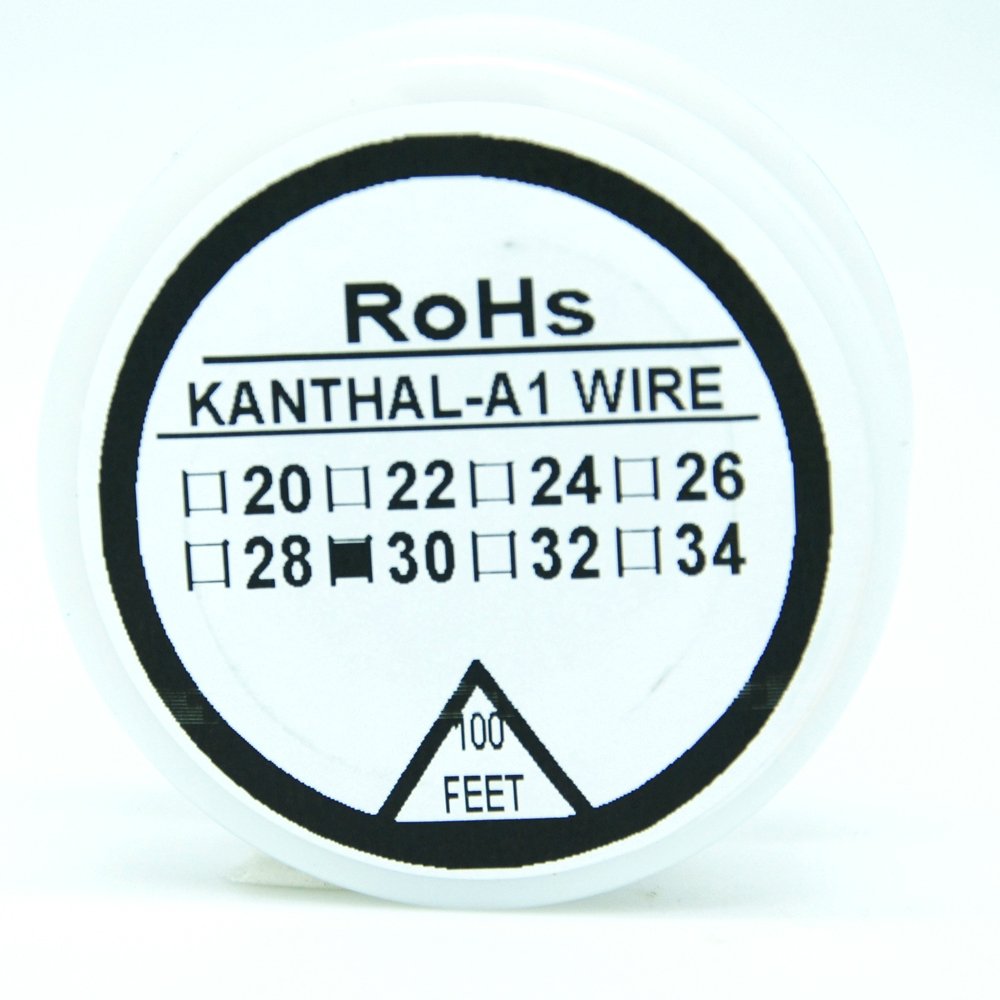 Kanthal A1 Heizdraht Widerstandsdraht, 30 m Spule, Dicke 30G 100ft von KANTHAL