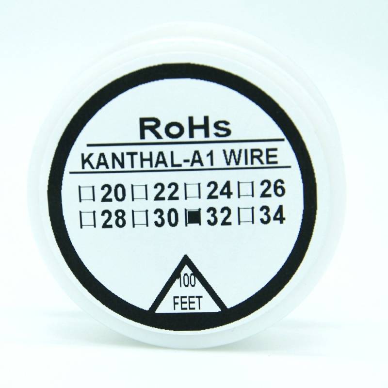 Kanthal A1 Heizdraht Widerstandsdraht, 30 m Spule, Dicke 32 AWG von KANTHAL