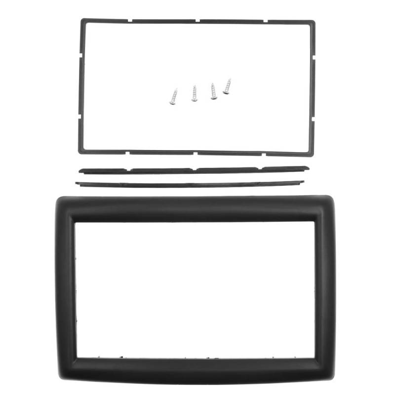 KAOLALI Doppel DIN Radioblende Set kompatibel mit Renault Megane 2 II 2002 2003 2004 2005–2009 Stereo Panel Frame Dash Installation von KAOLALI