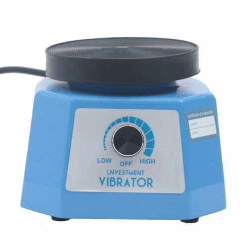 Dental Gipsrüttler Runder Vibrator Zahntechnik Shaker 220V Blau Gipsrüttler Dental Oszillator 100W Dental Lab Ausrüstung für Zahnärzte von KAPIPALA