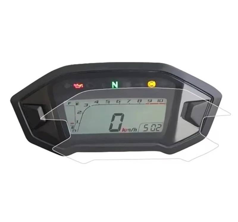 KARDAS Motorrad-Armaturenbrett-Displayschutz Für CB300F/CB 300 CBR500R/CBR 500R 500F 500X R/F/X Motorrad Cluster Scratch Cluster Display Schutz Film Schutz(1pcs) von KARDAS