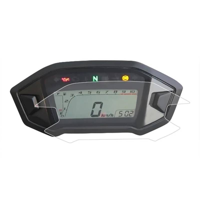 KARDAS Motorrad-Armaturenbrett-Displayschutz Für CBR500R CBR500F CBR500X CRF250L CRF250 Rally MSX125 Motorrad -Armaturenbrettschilddurchbrettemometer -Tachometer -Schutzfilm(4 pcs) von KARDAS