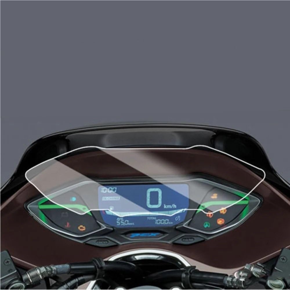 KARDAS Motorrad-Armaturenbrett-Displayschutz Für PCX160 PCX125 2021 2022 PCX 160 125 Motorrad Instrument Cluster Kratzschutz Film Dashboard Screen Protector(4 PCS) von KARDAS