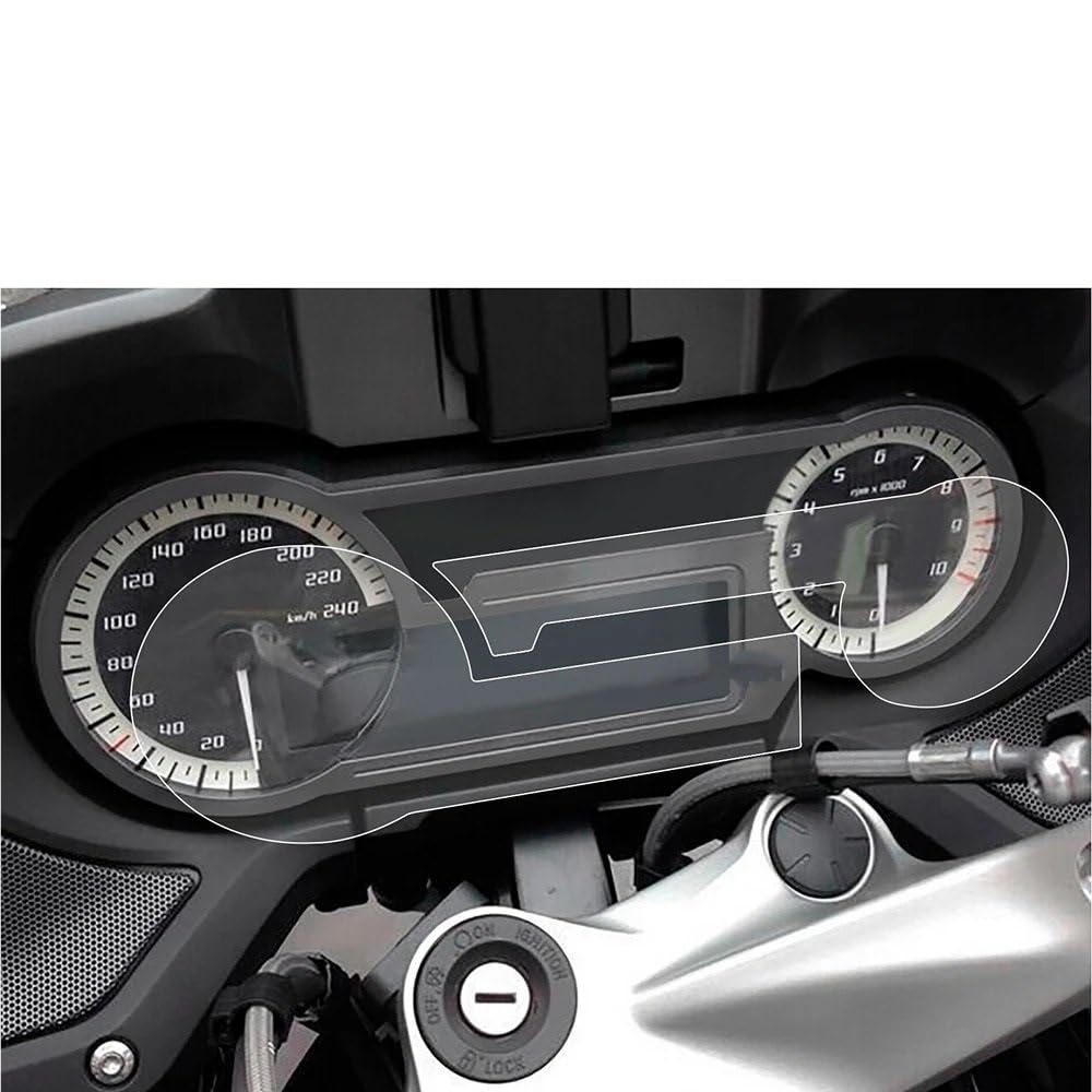 KARDAS Motorrad-Armaturenbrett-Displayschutz Für R1200RT R 1200 RT R 1200 RT 2014-2020 Motorrad Instrument Cluster Kratzschutz Film Dashboard Schutz(4 pcs) von KARDAS