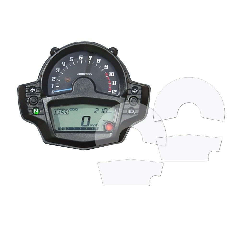 KARDAS Motorrad-Armaturenbrett-Displayschutz Für S 650 S650 VN650 VN 650 Motorrad Zubehör Cluster Kratzschutz Film Screen Protector Instrument von KARDAS