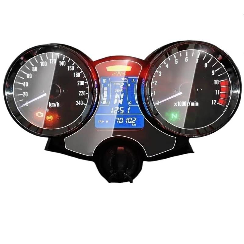 KARDAS Motorrad-Armaturenbrett-Displayschutz Motorrad Film Screen Protector Aufkleber Für Z 900 RS Z900RS 2017-2019 2020 2021 Dashboard Cluster Kratzschutz von KARDAS